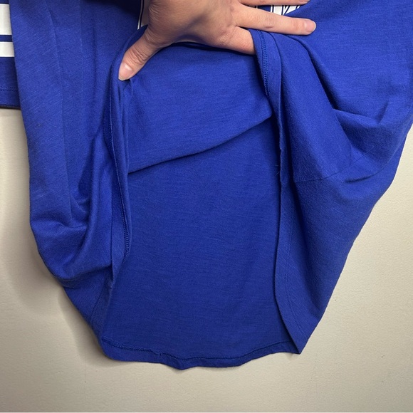 Y2K Victoria's Secret Blue Night Sleep Shirt Only Sleep in PINK Sleepwear Top S - Picture 7 of 9